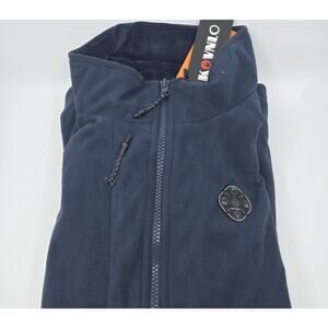 KOVNLO Mens Heated Vest 2XL Navy Fleece 10000mAh Battery Pack NWT Warm Hunting